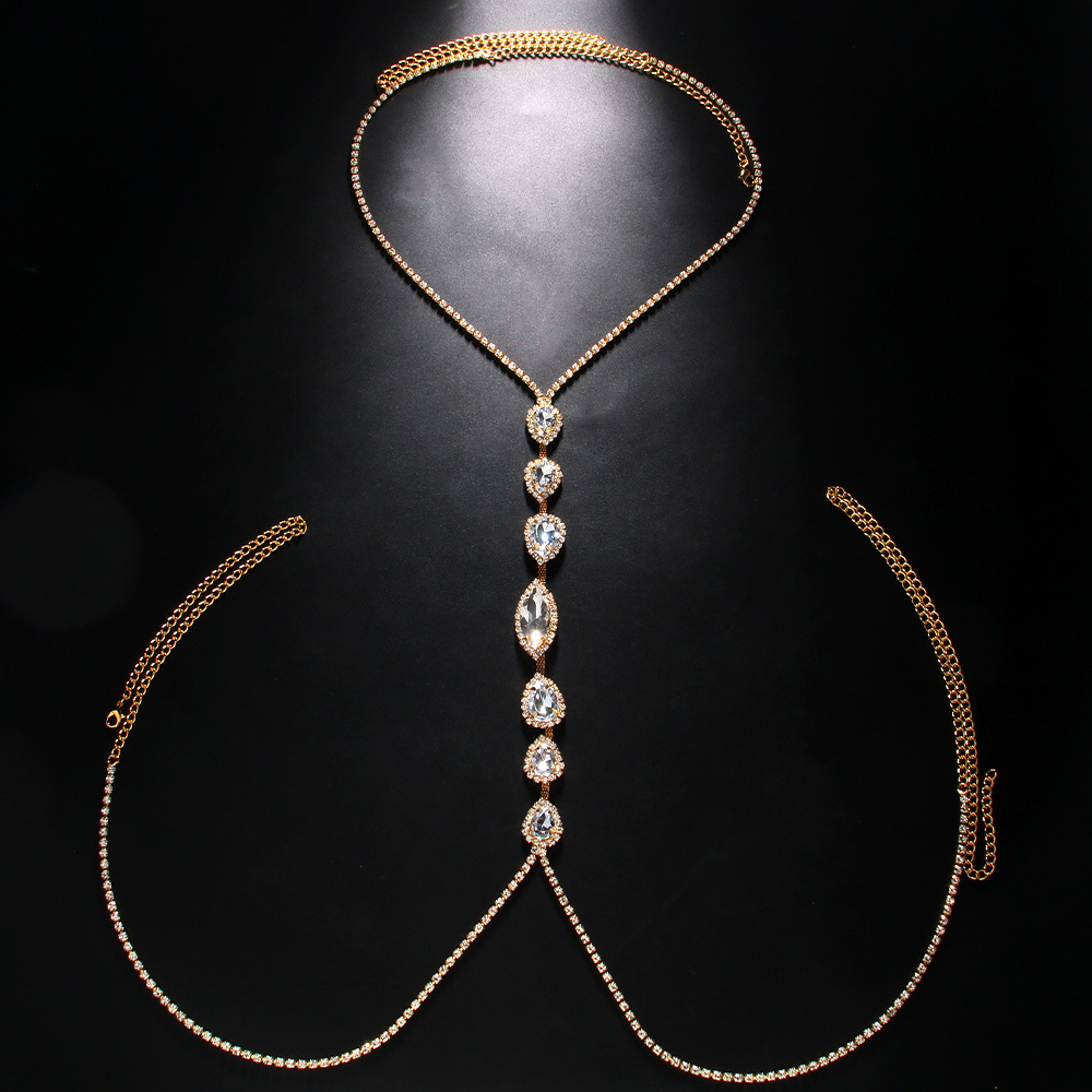 Fashion Sexy Water Drop Neckla - Body Jewelry Necklace review and price
