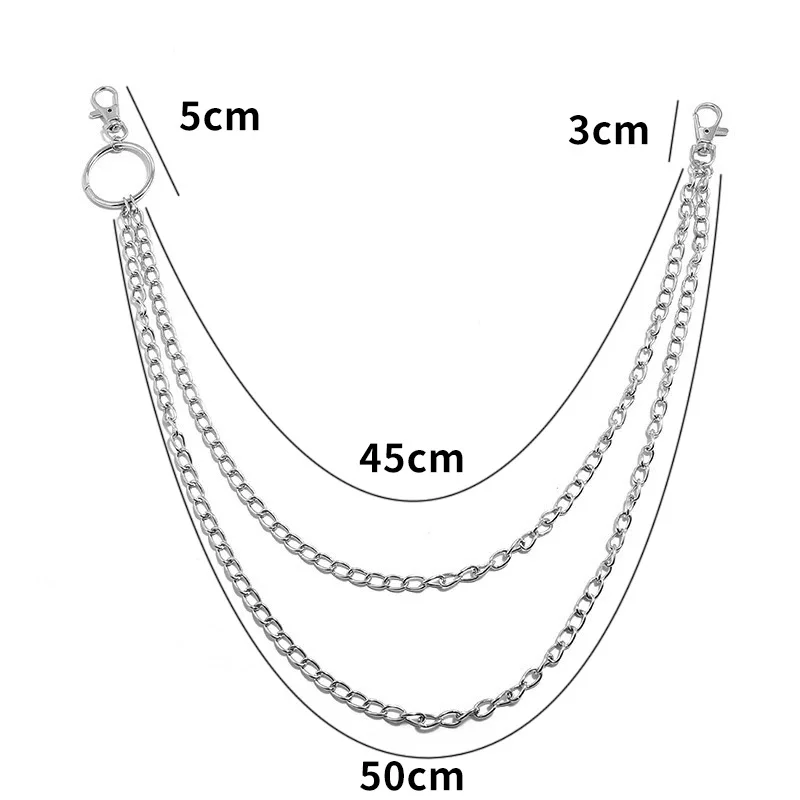 Metal Belt Chain HipHop Rock P - Body Jewelry Retainers review and price