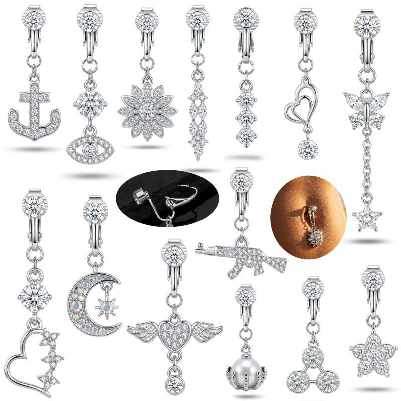 1Pcs Trendy Angel Belly Button - Body Jewelry Surgical Steel review and price