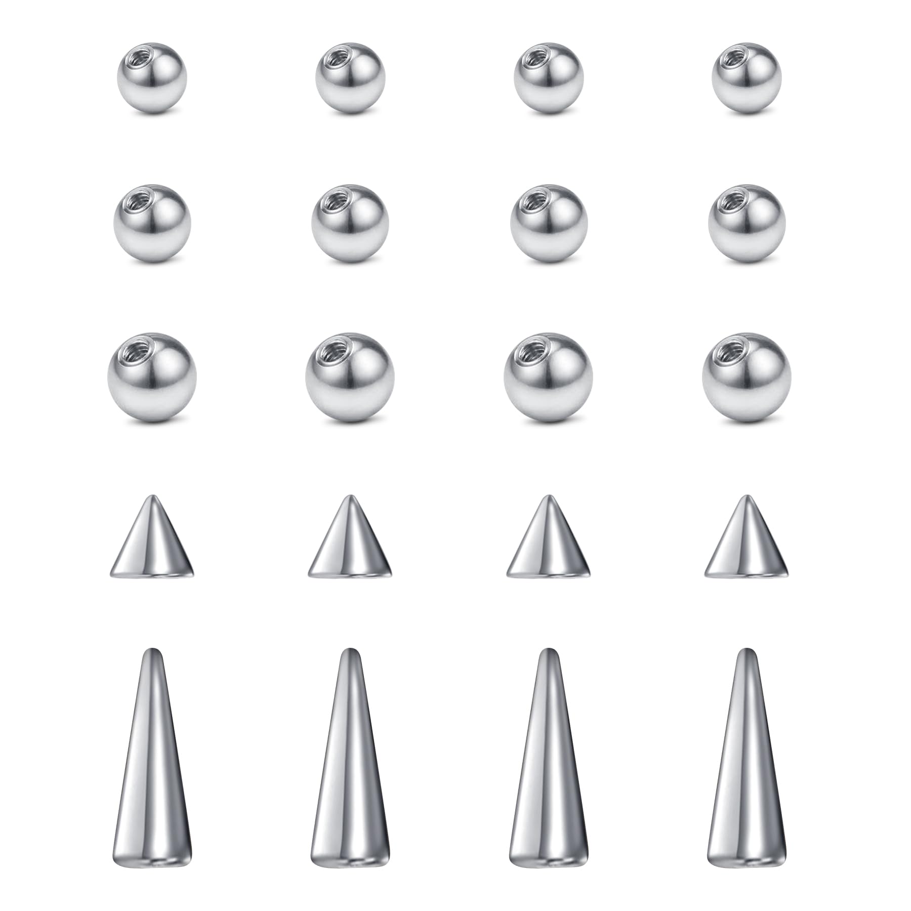 20pcs 16Gauge Stainless Steel  - Body Jewelry Replacement Ball review and price