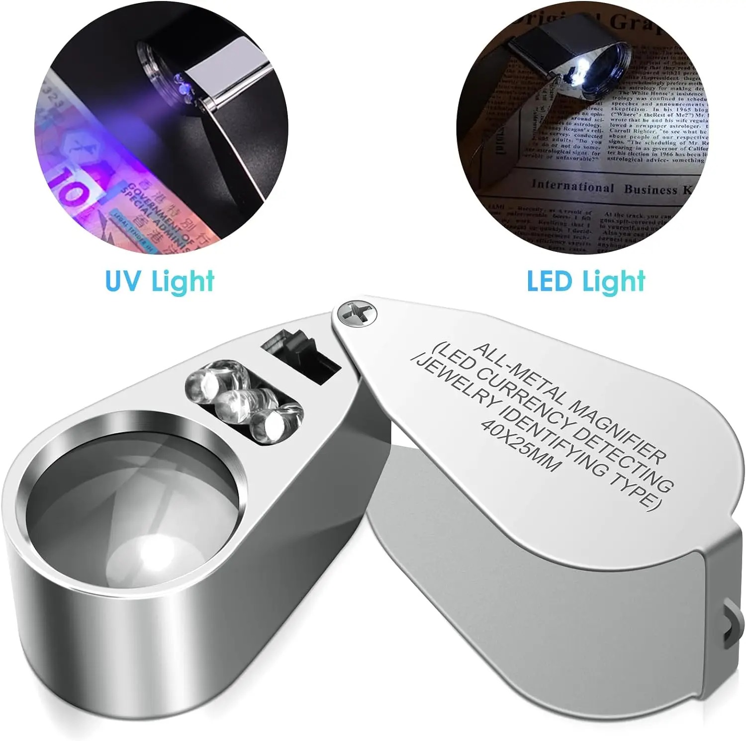 40X Illuminated Loupe Magnifie - Body Jewelry Repair review and price