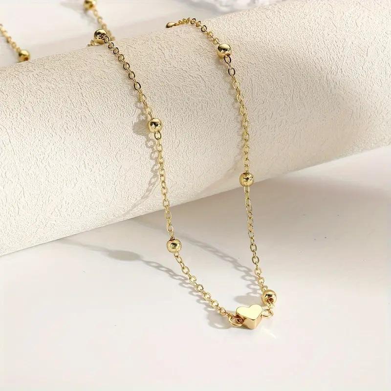 Girls Simple Heart Beaded Bell - Body Jewelry For You review and price