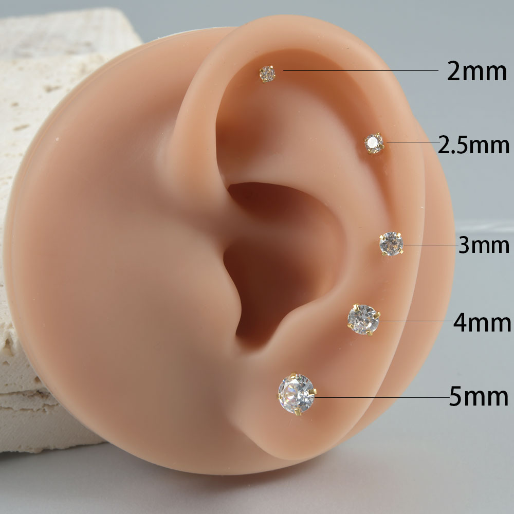 1Pair Surgical Steel Catch Rou - Body Jewelry Surgical Steel review and price