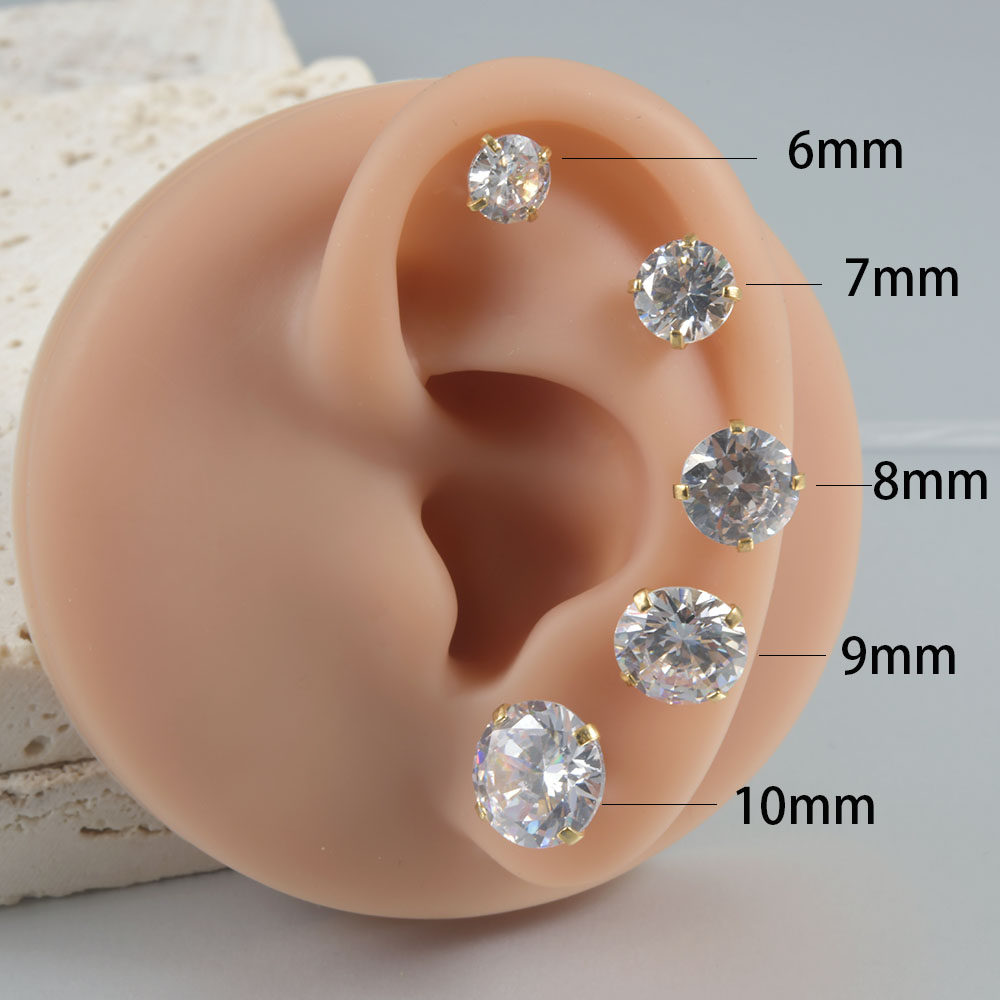1Pair Surgical Steel Catch Rou - Body Jewelry Surgical Steel review and price